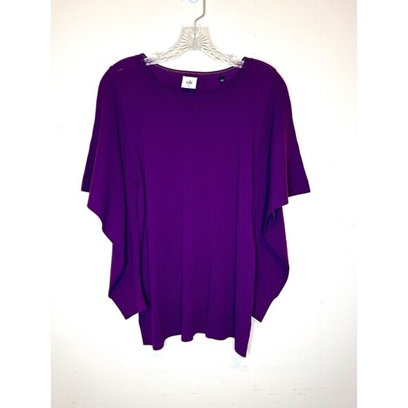 Cabi Women's Peek Pullover Sweater‎ Purple Medium - Picture 3 of 11